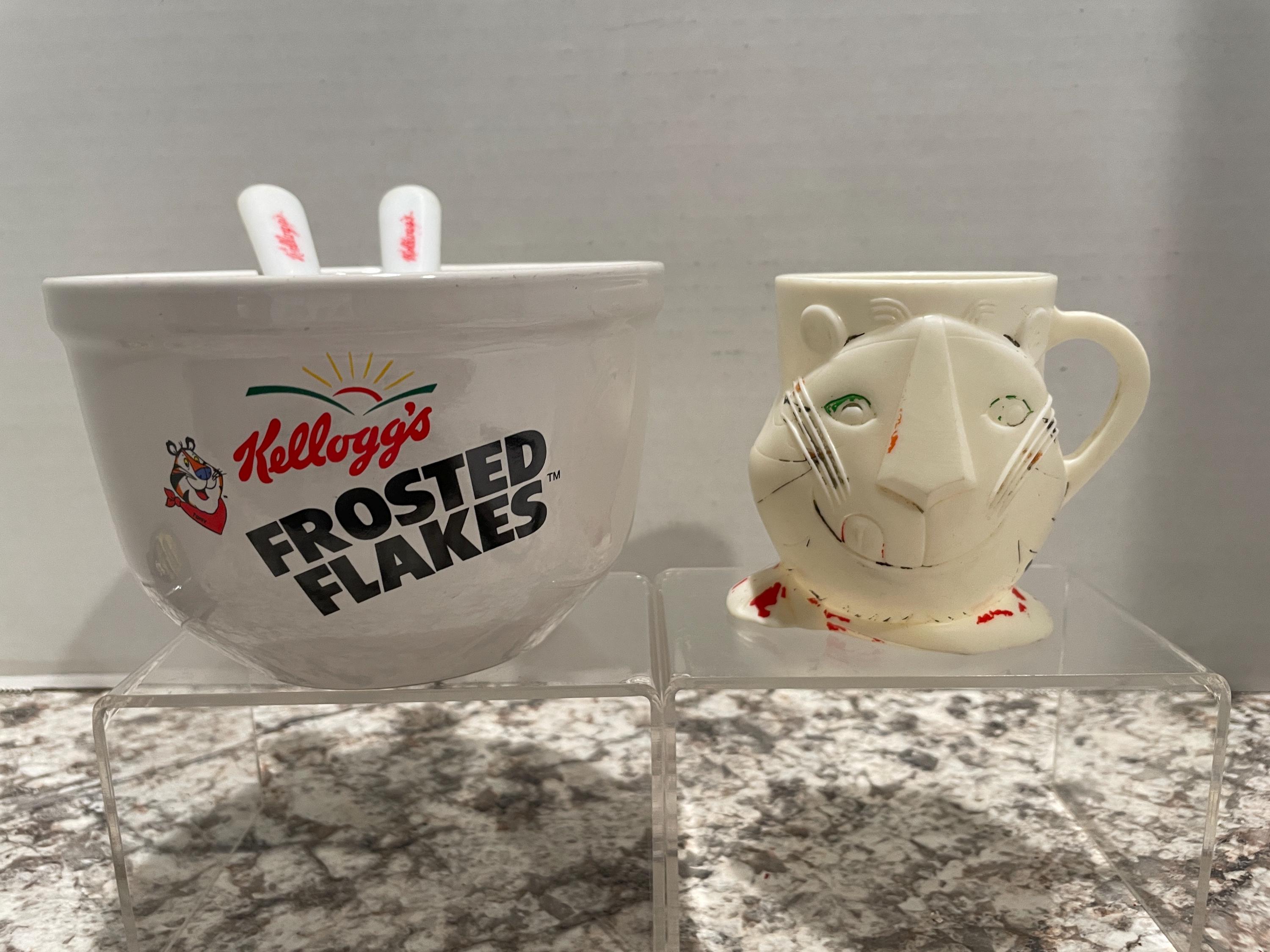 Tony the Tiger Bowl - Etsy Tony the Tiger Bowl - Etsy