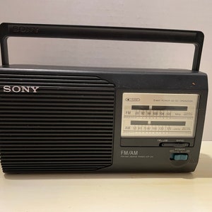 Vintage Sony Portable Radio