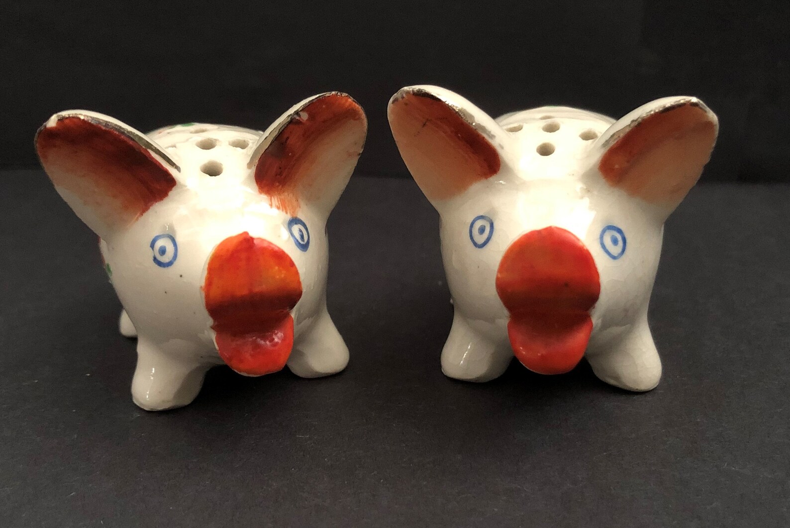 Vintage Pig Salt & Pepper Shakers Etsy