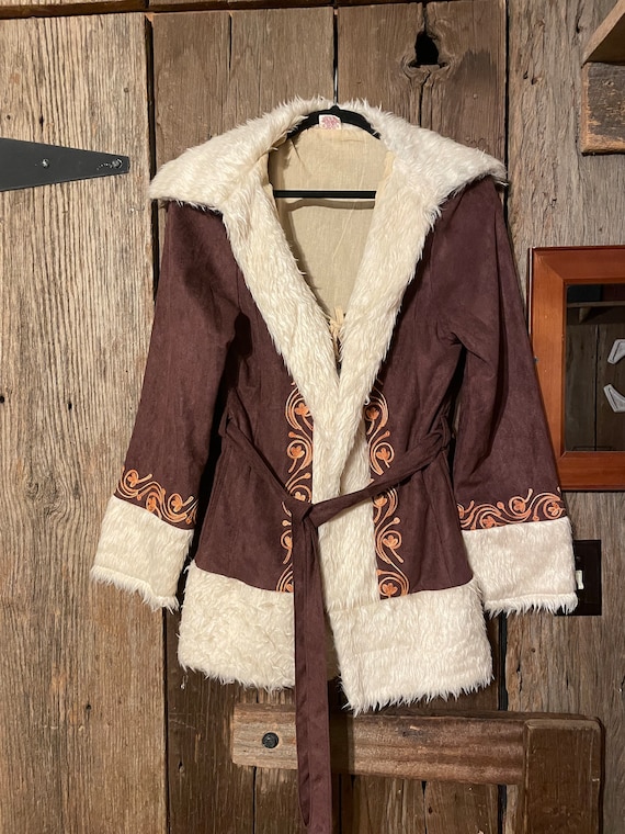 Vintage Gypsy Rose Winter Coat