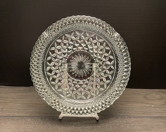 Vintage Thick Glass Ashtray