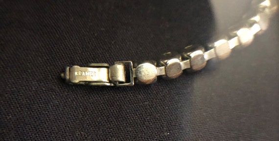 1950's Kramer Diamond Look Necklace, Bracelet & E… - image 7