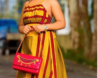 Becca Ankara dress , African women clothing, Ankara prints