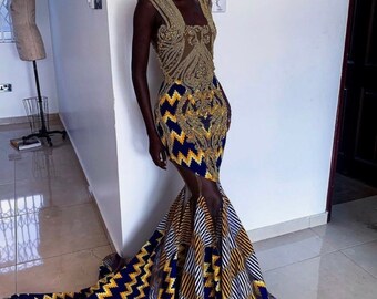 African Prom Dresses - Etsy