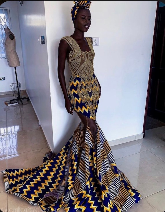 Buy African Prom Dress, African Wedding Dress Online in India 