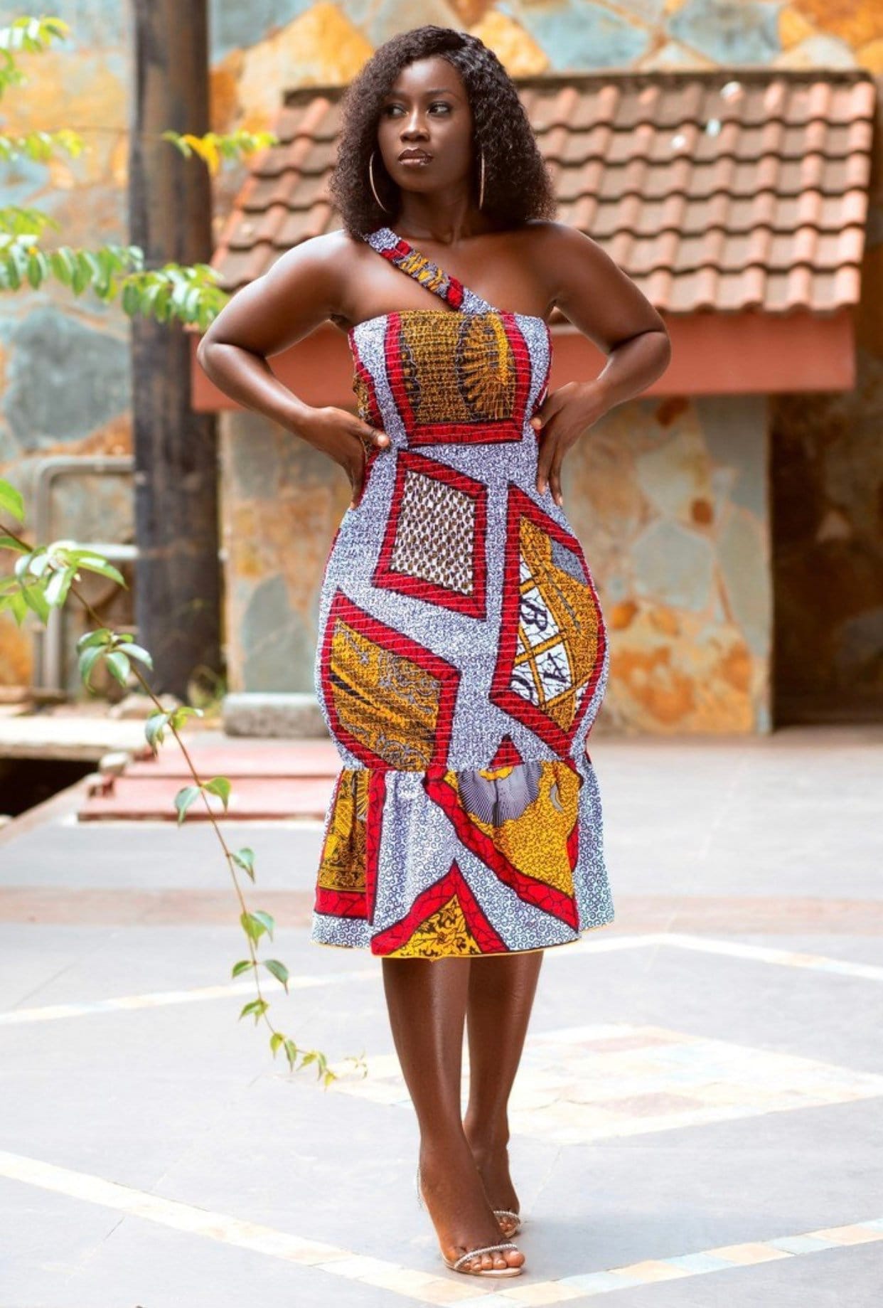 African Smokey Dress African Women Clothing Ankara Dress - Etsy