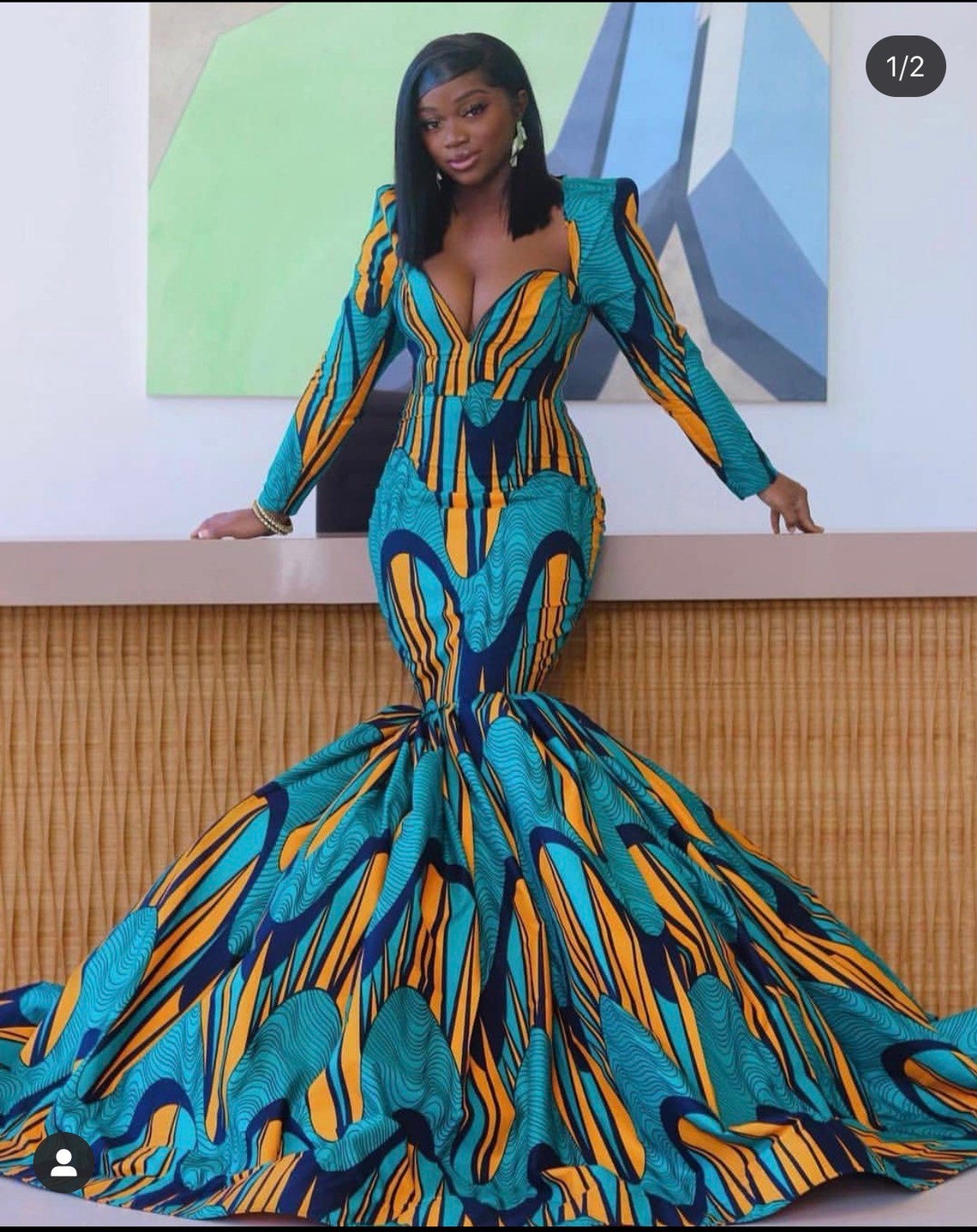 Robe sir?�ne ?� manches longues v??tements femmes africaines - Etsy France