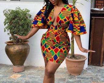 mini ankara dresses