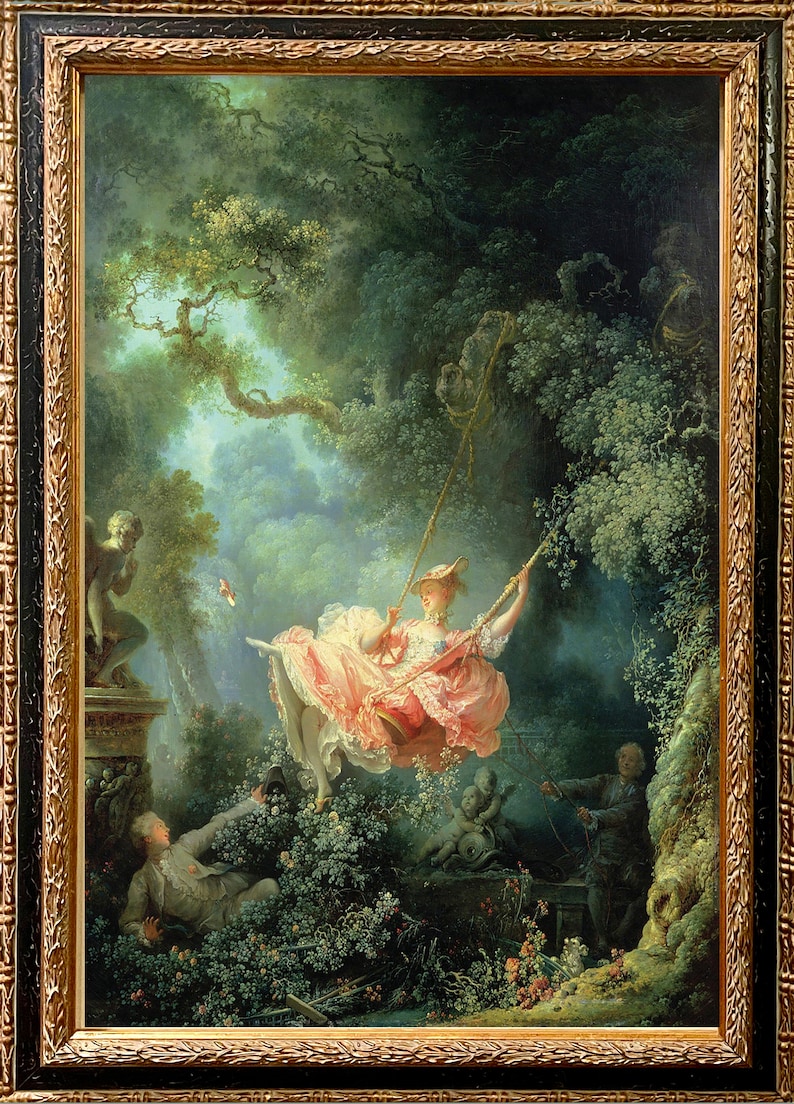 Buy The Swing by Jeanhonoré Fragonard Oil Painting Canvas Art Online