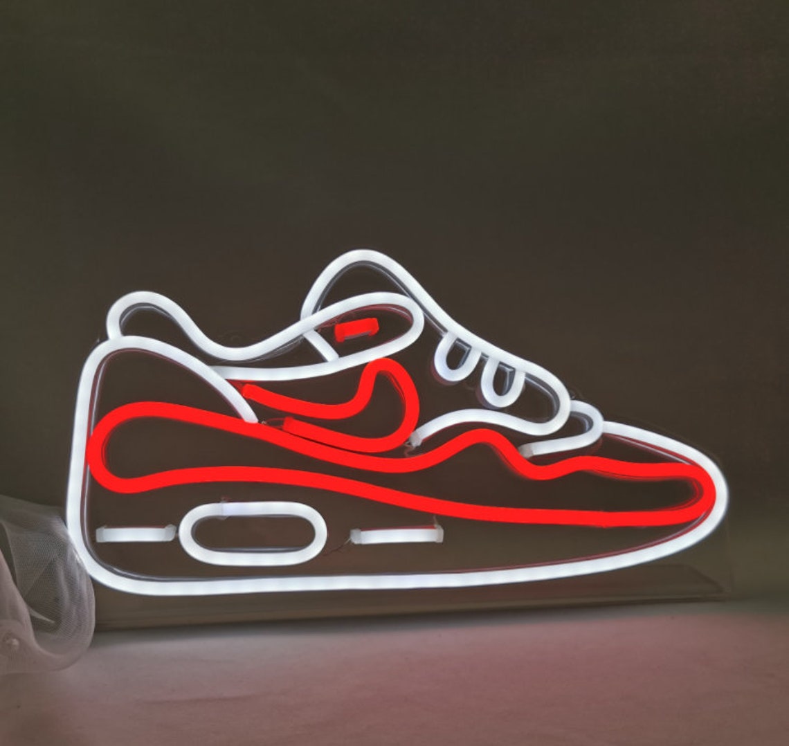 Classic Sneaker LED Neon Sign Light HypeBeast Wall Light Room Etsy