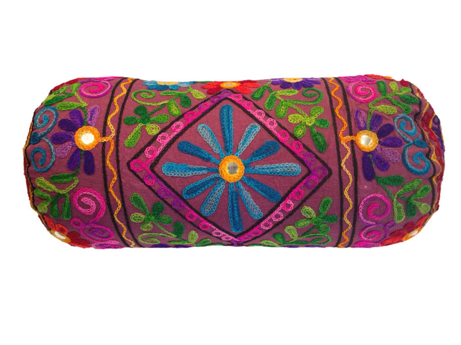 Indian bolster cushion 18 x 7 inch cylinder takiya Etsy