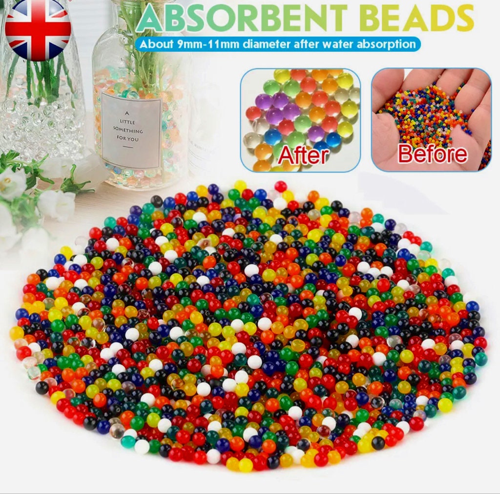 5000 Orbeez Water Expanding Aqua Gel Soil Crystal Colourful Etsy UK
