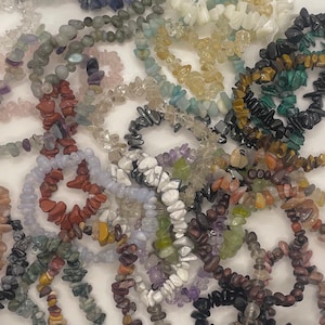 Crystal Chip Bracelets