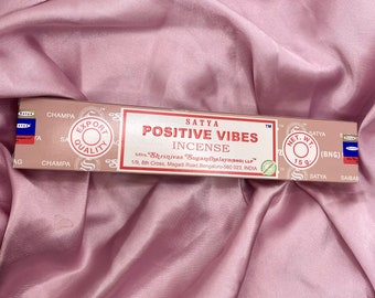 Satya Positive Vibes Incense Box