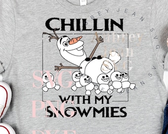 Frozen Olaf Design *SVG* PNG *Sublimation* Cricut Silhouette Cutting Machine Walt DisneyWorld Epcot Disneyland Elsa Anna Sven Kristoff Snow