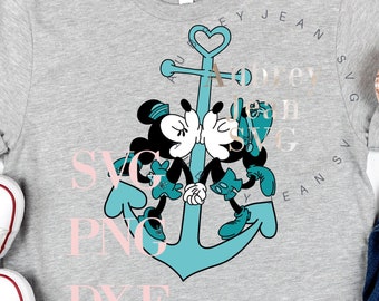 25th Anniversary Mickey Minnie Cartoon Shorts Cruise Line SVG PNG Sublimation Cricut Silhouette Cutting Machine Disneyland DisneyWorld DCL