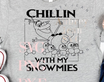 Frozen Olaf Design *SVG* PNG *Sublimation* Cricut Silhouette Cutting Machine Walt DisneyWorld Epcot Disneyland Elsa Anna Sven Kristoff Snow