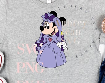 Haunted Mansion Minnie Design * SVG PNG Dxf sublimatie Cricut Silhouette Studio snijmachine Walt DisneyWorld WDW Disneyland Ghosts Ghost