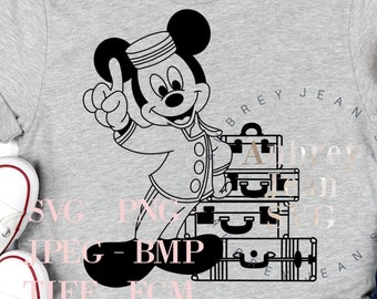 Tower of Terror Mickey Design *SVG* PNG Sublimation *Cricut* Silhouette Cutting Machine Epcot Hollywood Studios DisneyWorld Disneyland