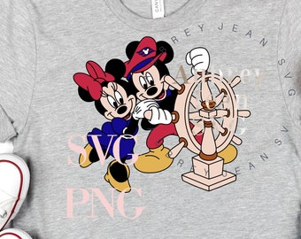 Cruise Line SVG PNG Sublimation Cricut Silhouette Cutting Machine Disneyland DisneyWorld DCL Mickey Minnie Anchor Sailor Ship Wish Dream