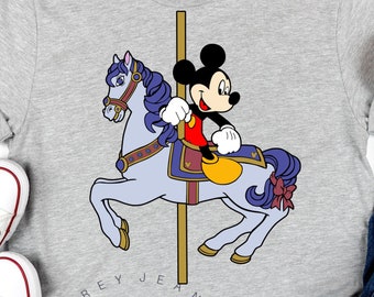 Diseño de Mickey Carrusel*SVG PNG Bmp Jpeg Sublimación*Máquina de corte Cricut Silhouette Walt DisneyWorld Disneyland Magic Kingdom Epcot