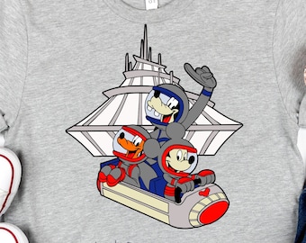 Space Mountain Design*SVG PNG Jpeg Sublimation*Cricut Silhouette Cutting Machine Walt DisneyWorld Disneyland Mickey Goofy Splash Mountain