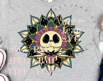 Jack Skellington Mandala - Etsy