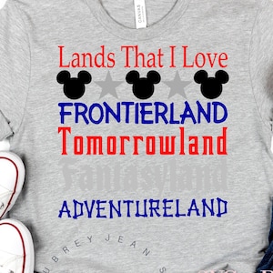 Tierras que amo Diseño *SVG* PNG DXF Sublimación *Cricut Silhouette Cutting Machine Disneyland DisneyWorld 4 de julio Patriótico Americana
