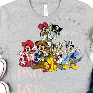 Pirate Fab 5 *SVG* Png Sublimation Cricut Silhouette Cutting Machine WDW Disneyland Cruise Line DCL Pirates Night Castaway Cay Wish Fantasy