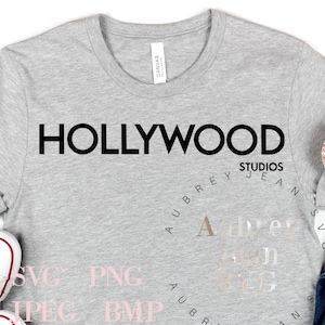 Hollywood Studios nieuw logo-ontwerp *SVG* PNG-sublimatie * Cricut* Silhouette Studio snijmachine Epcot dierenrijk Magic Kingdom Mickey