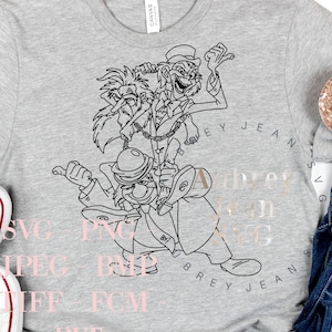 Haunted Mansion Hitchhiking Ghosts Design * SVG PNG Dxf Sublimation Cricut Silhouette Studio Schneidemaschine Walt DisneyWorld WWW Disneyland