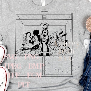 Tower of Terror Design *SVG* PNG Sublimation *Cricut Silhouette Cutting Machine Guardians of the Galaxy Mission Breakout Mickey Pluto Minnie