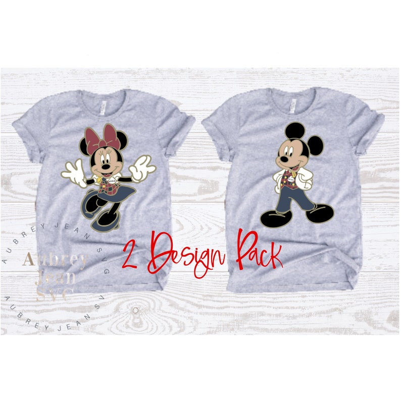 VIP Tours Mickey Guest Relations Plaid Disneyland Lands Design Etsy