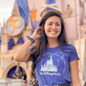 WDW 50° anniversario Castello Design *SVG* PNG Sublimazione *Cricut* Silhouette Studio Cutting Machine Epcot Magic Kingdom Hollywood Studios