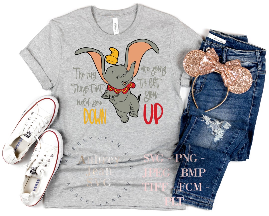 Dumbo Quote Designsvgpng Bmp Jpg Sublimationcricutsilhouette Studio ...