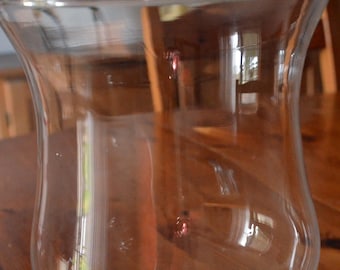 Farol de cristal | Portavelas de cristal | Portavelas para velas pequeñas | Decoración