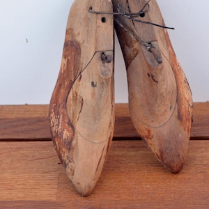Schusterleisten Holz | Antike Schuhleisten | Vintage Werkzeug | Dekoration