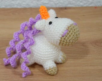 Starlight - Unicorno amico degli animali | Peluche unico | Animale di peluche fatto a mano | Regalo per bambini e collezionisti