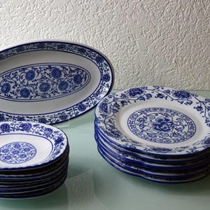 Blau weiß geschirr