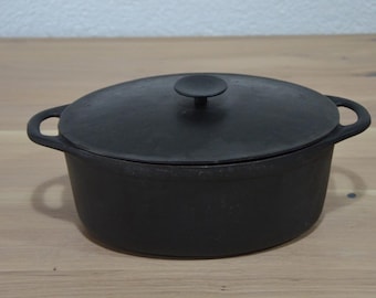 Teglia da forno antica in ferro battuto | Ghisa / ferro | Pentole e padelle vintage | Cucina rustica | Stile country