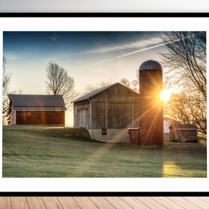 Sunrise Country Farm Michigan Photography Barn