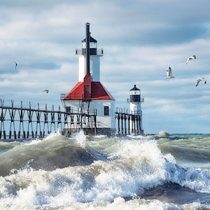 Lake Michigan Lighthouse