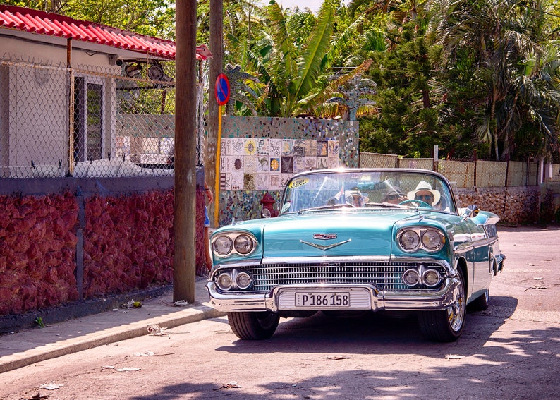 Havana Vintage Cars Photography Retro Vehicles Art Prints Cuba Old