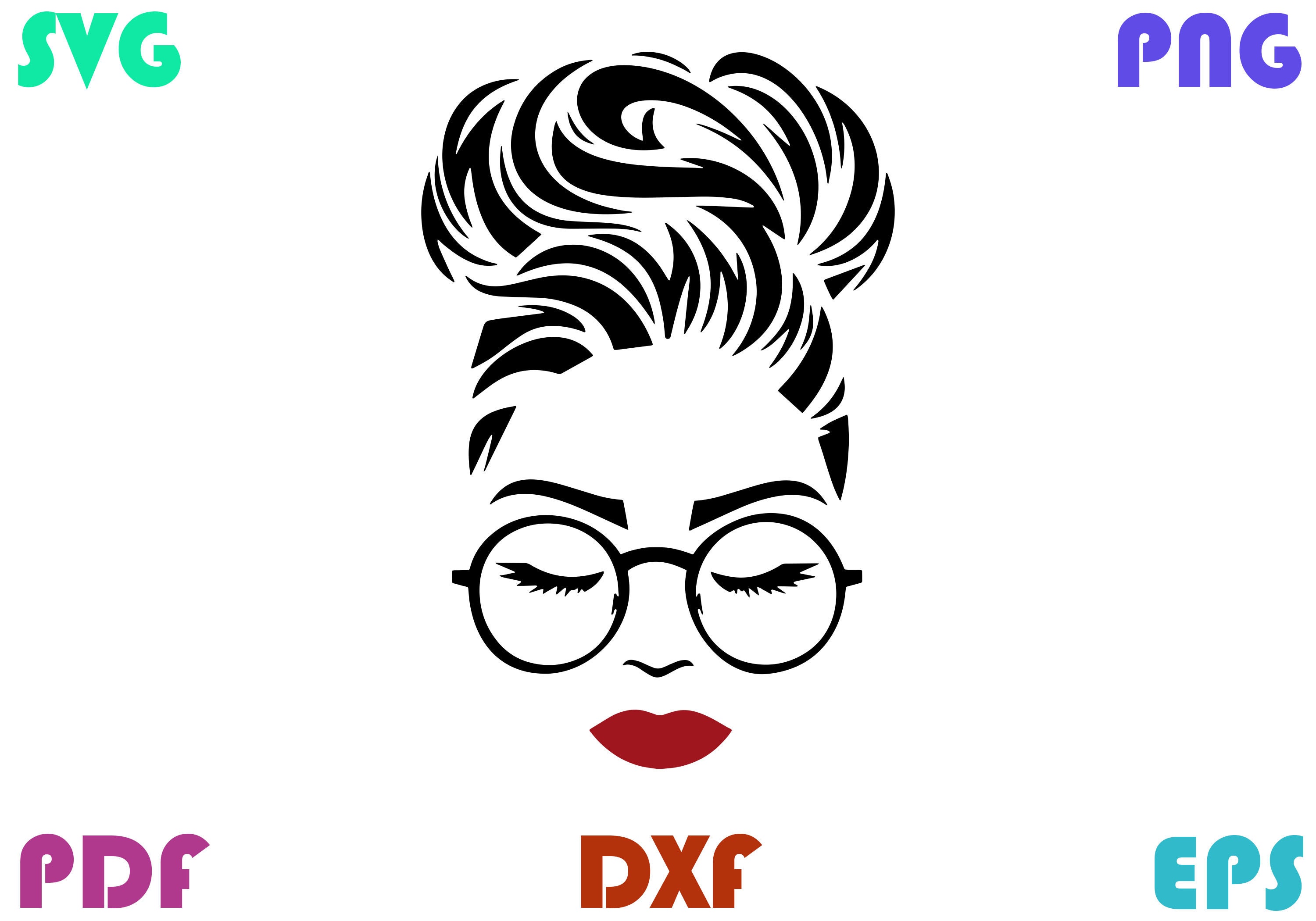 Download Girl bandana svg Woman with bandana Girl with bandana ...