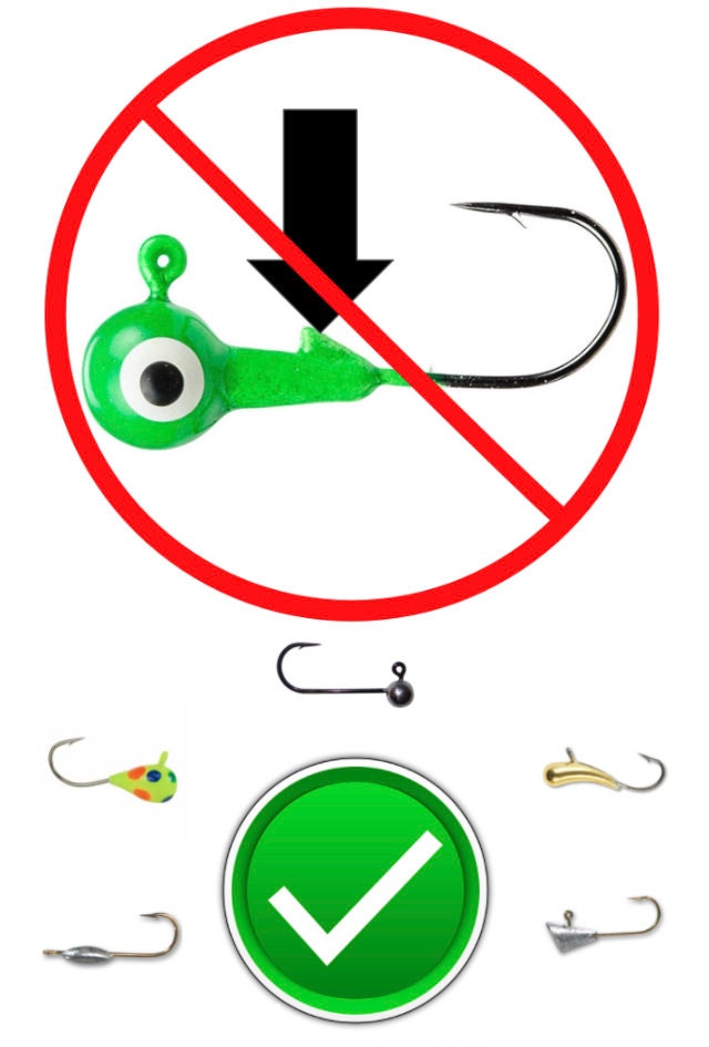 90-Pack Glow Mini Plastic Jigs For Ice Fishing - Handmade For Crappie, Panfish, Trout
