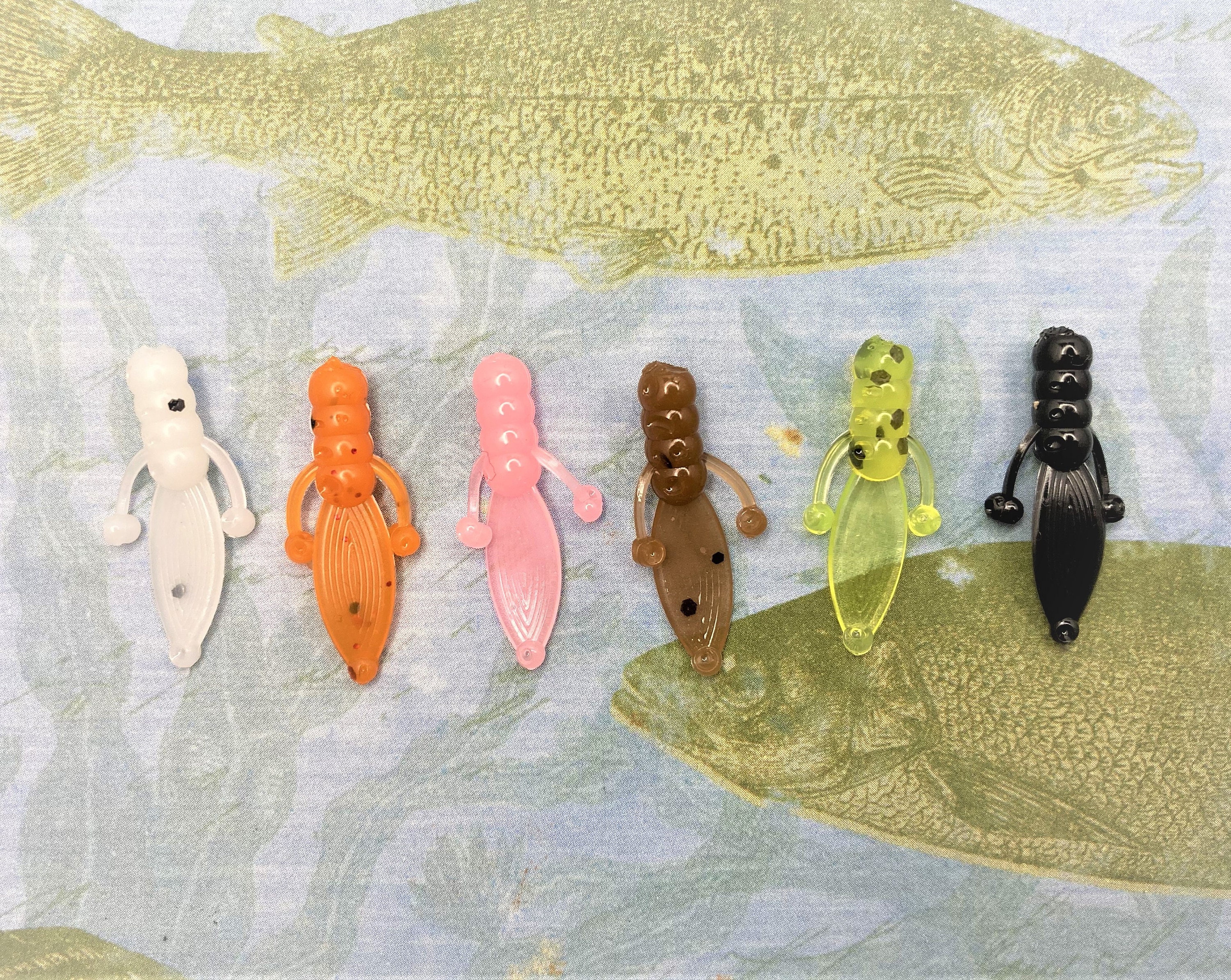 1.25 EVO Bug GLOW Ice Multipack Fishing Trout Crappie Perch
