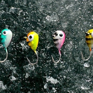 custom printed ice fishing lures Custom Ice Fishing Jigs