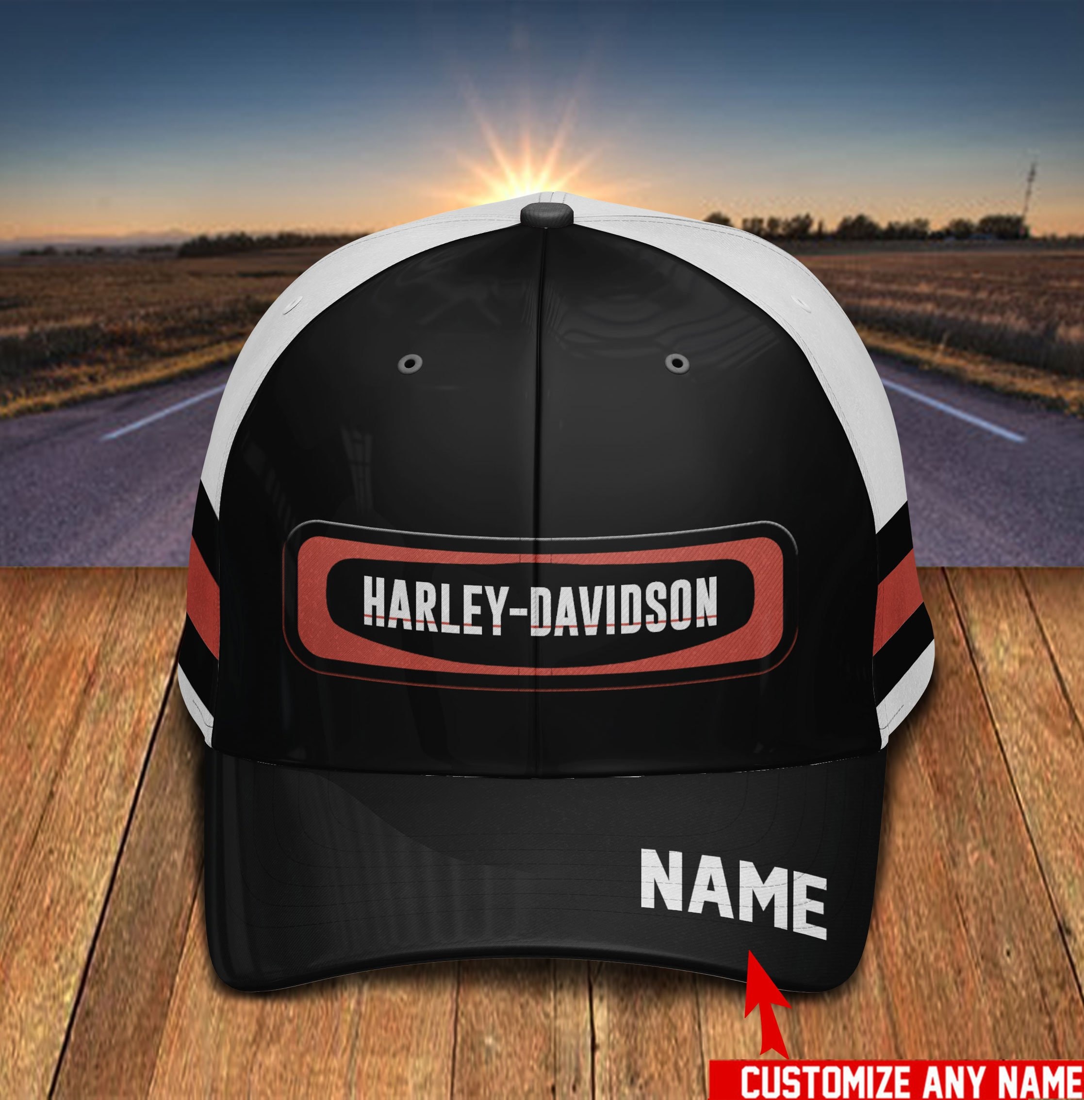 Personalized Harley Davidson Classic Cap Harley Davidson Cap Etsy