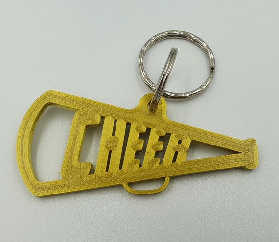Mini shop megaphone keychain