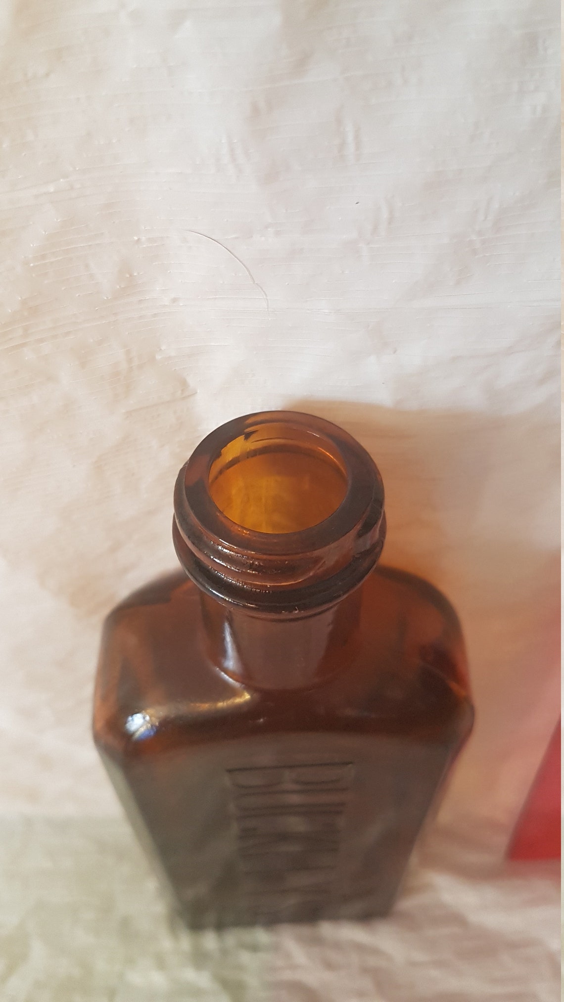 Buckley's Vintage Antique Cough syrup bottle. Pre 1960 Etsy